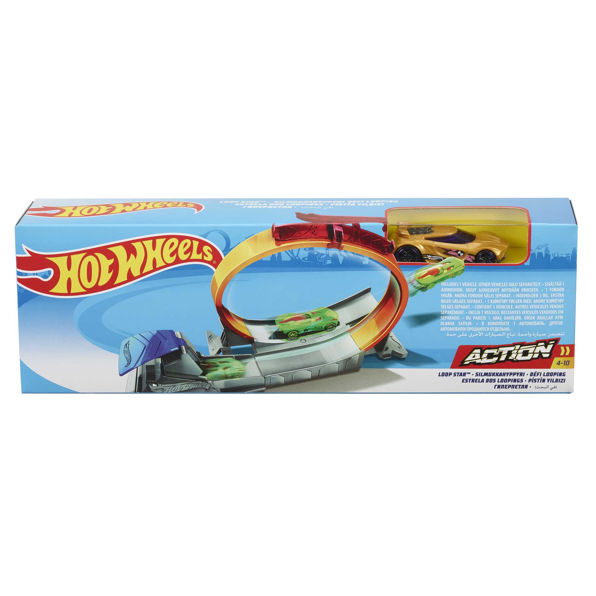 Hot Wheels Akrobasi Atlayışı Yarış Şeti Çemberli (Loop Star) FTH82