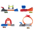 Hot Wheels Akrobasi Seti Serisi - Turuncu Pist, Fırlatıcılı Oyun Seti, FWM85