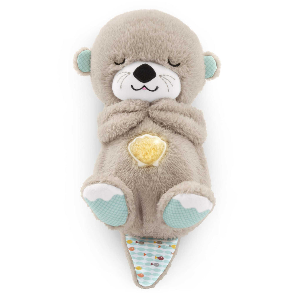 Fisher-Price Uyku ve Oyun Arkadaşı Su Samuru, Müzikli Pelüş Bebek Oyuncağı FXC66