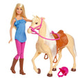 Barbie ve Güzel Atı Oyun Seti, Sarışın Bebekli FXH13