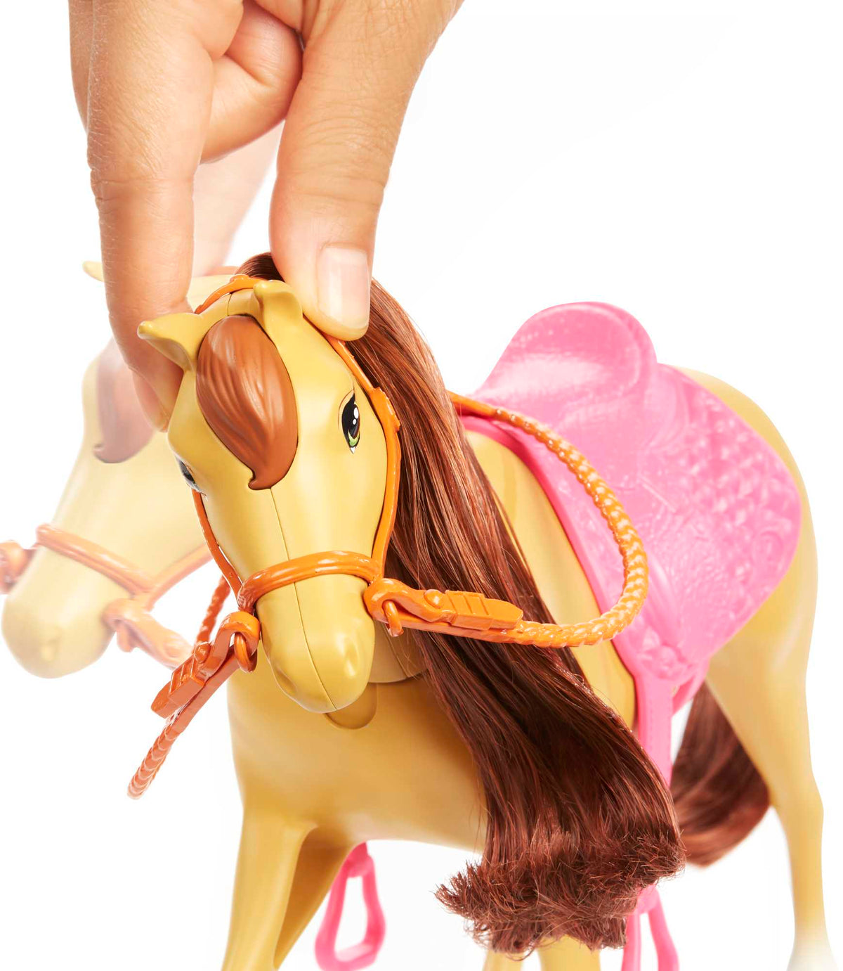Barbie ve Chelsea Oyun Seti, Barbie Bebekler, 2 At ve 15'ten Fazla Aksesuar Dahil FXH15