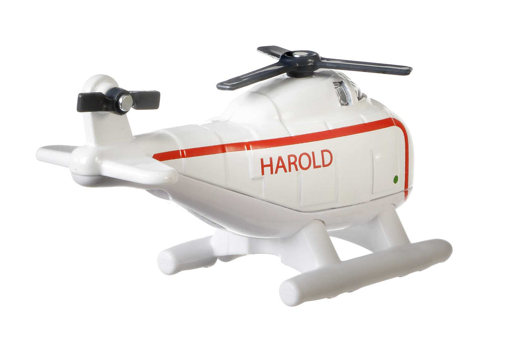 Thomas ve Arkadaşları Trackmaster Sür-Bırak Küçük Tekli Trenler, Harold, Beyaz Oyuncak Helikopter, FXX04