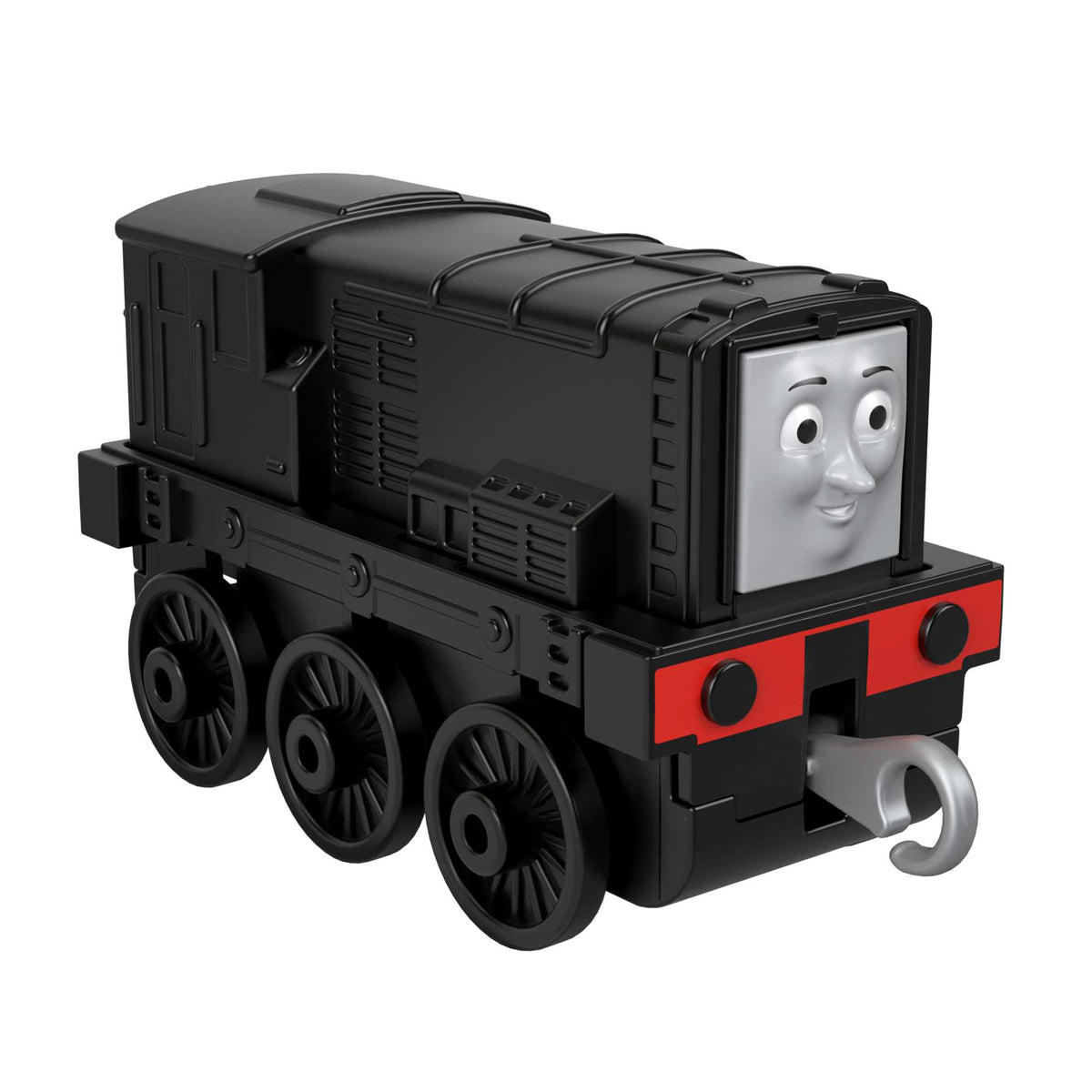 Thomas ve Arkadaşları Trackmaster Sür-Bırak Küçük Tekli Trenler, Diesel, Siyah Oyuncak Lokomotif Tren, FXX06