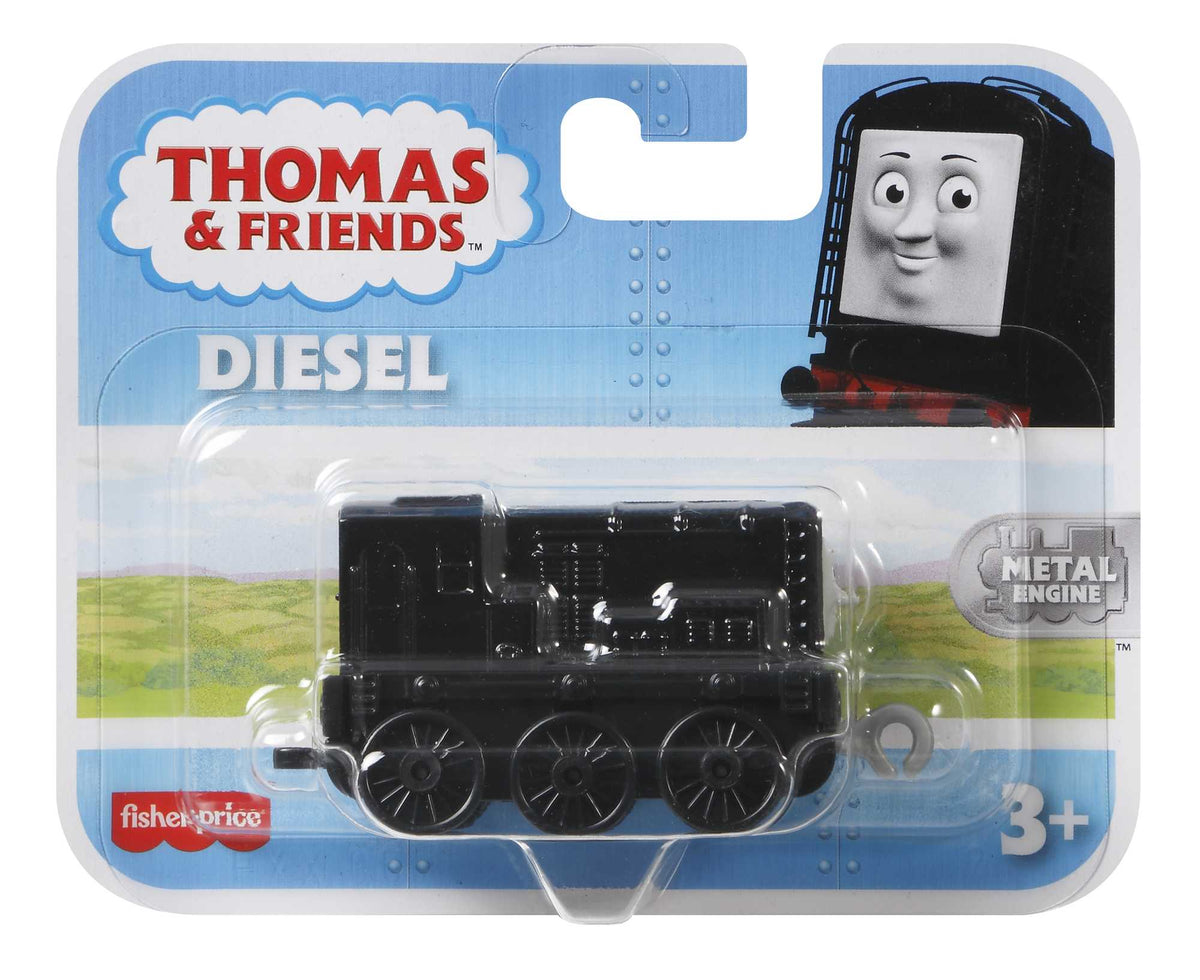 Thomas ve Arkadaşları Trackmaster Sür-Bırak Küçük Tekli Trenler, Diesel, Siyah Oyuncak Lokomotif Tren, FXX06