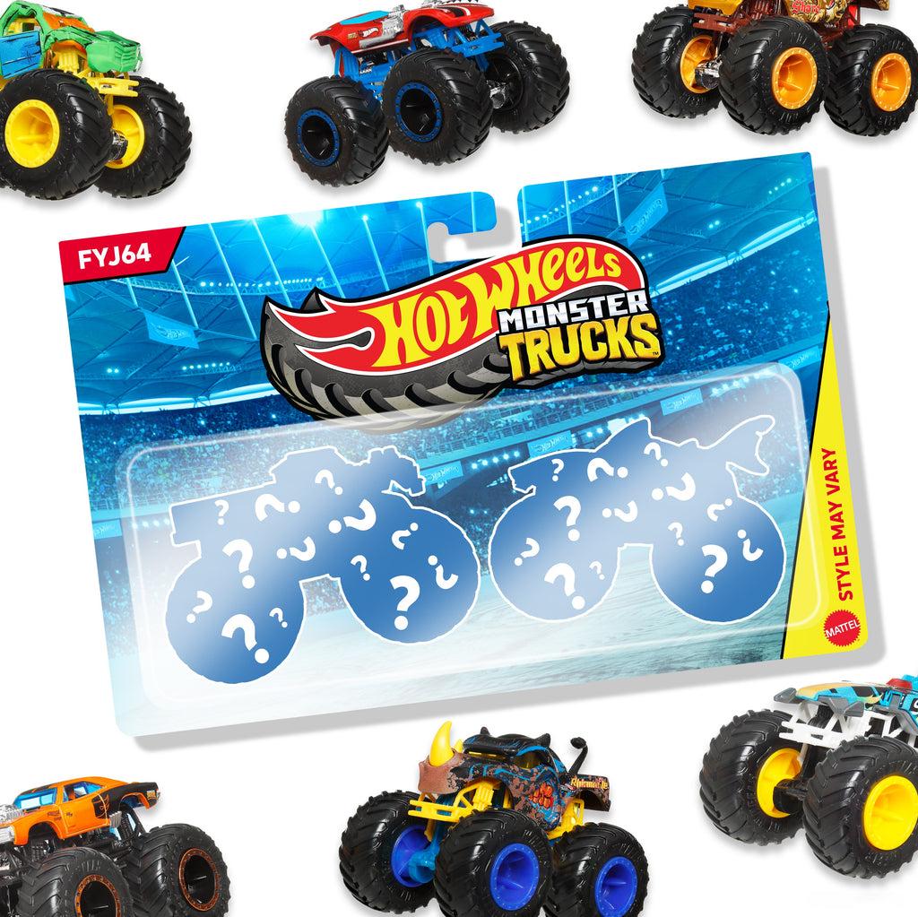 Hot Wheels Canavar Kamyonlar Demolition Doubles 2'li Araç Paketi (Sürpriz Asorti)