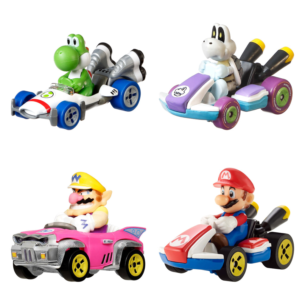 Hot Wheels Mario Kart Karakter Araçlar 1:64 Ölçekli GBG25