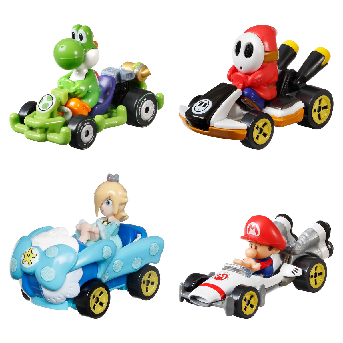 Hot Wheels Mario Kart Karakter Araçlar 1:64 Ölçekli GBG25