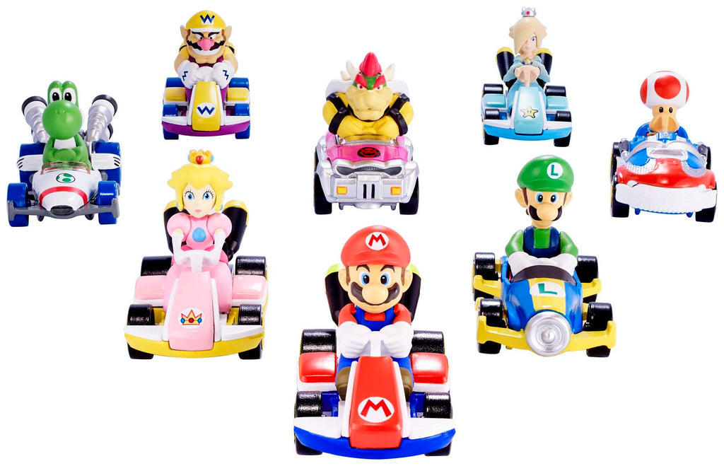 Hot Wheels Mario Kart Karakter Araçları 1:64 Ölçekli - Mario GBG26