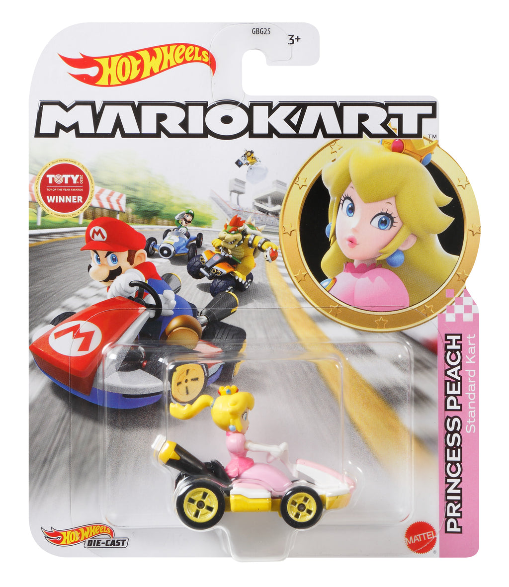Hot Wheels Mario Kart Peach Standart Kart 1:64 Die-Cast Araba