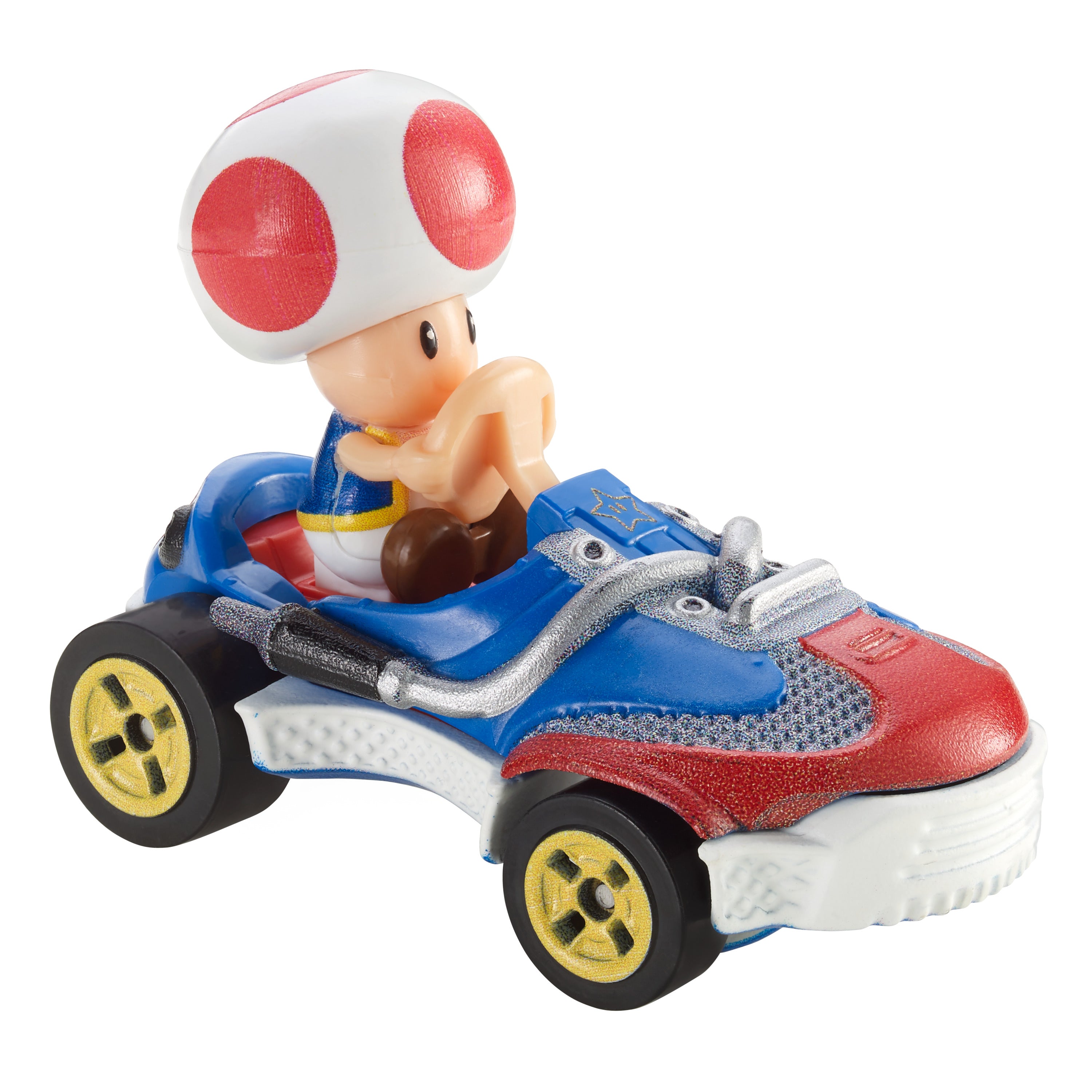 Hot Wheels Mario Kart Toad Sneeker 1:64 Die-Cast Araba