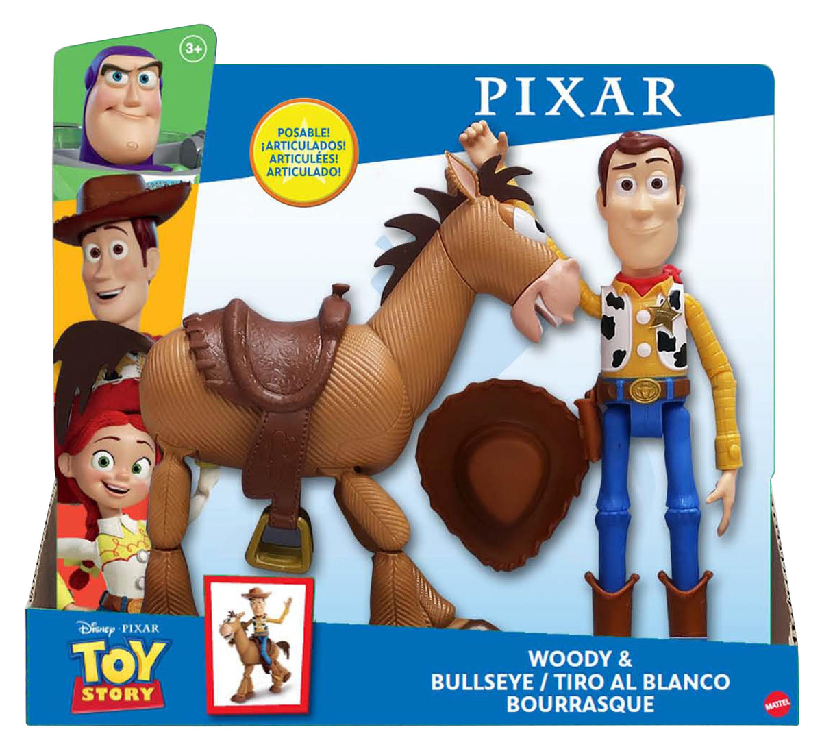 Toy Story İkili Figür Seti - Woody &amp; Bullseye GDB91