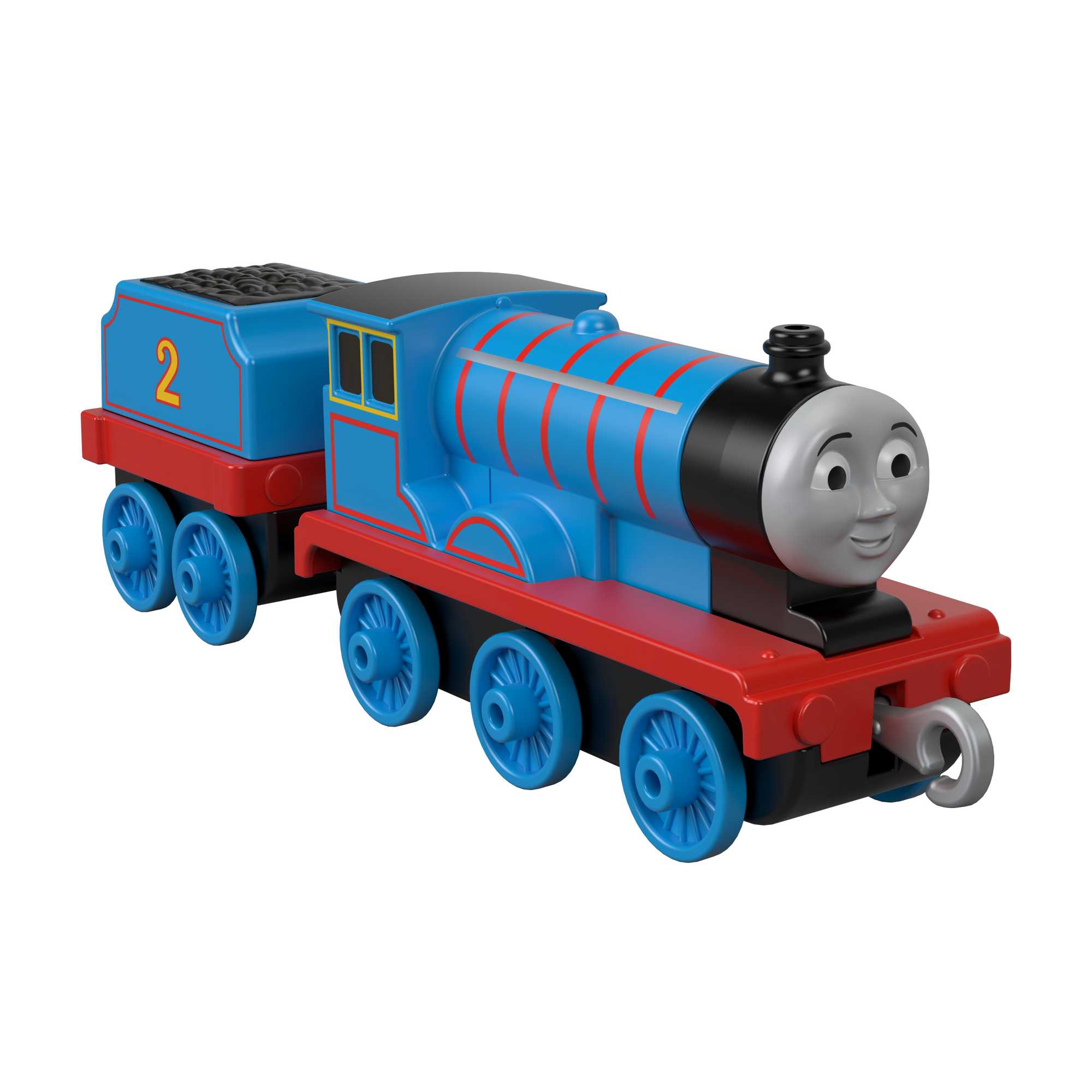 Thomas ve Arkadaşları Trackmaster Sür-Bırak Büyük Tekli Trenler, Edward, Mavi Vagonlu Oyuncak Lokomotif Tren, GDJ57