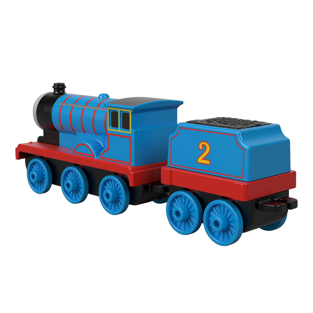 Thomas ve Arkadaşları Trackmaster Sür-Bırak Büyük Tekli Trenler, Edward, Mavi Vagonlu Oyuncak Lokomotif Tren, GDJ57