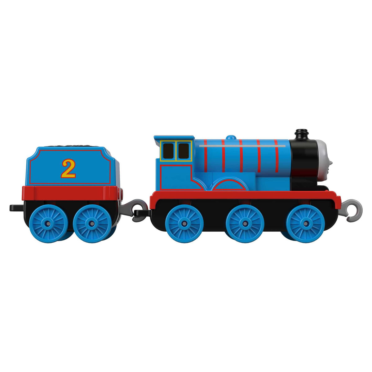 Thomas ve Arkadaşları Trackmaster Sür-Bırak Büyük Tekli Trenler, Edward, Mavi Vagonlu Oyuncak Lokomotif Tren, GDJ57