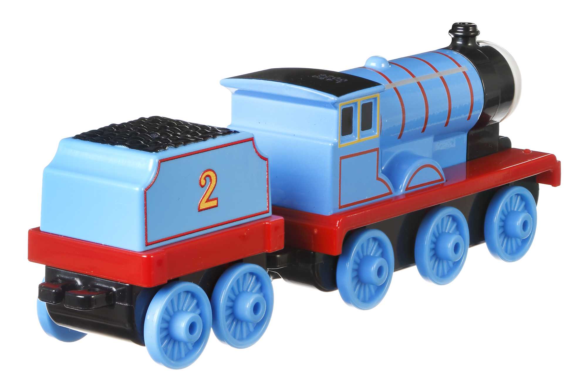 Thomas ve Arkadaşları Trackmaster Sür-Bırak Büyük Tekli Trenler, Edward, Mavi Vagonlu Oyuncak Lokomotif Tren, GDJ57