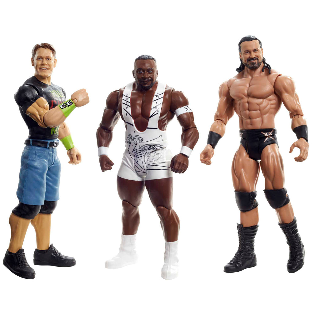 WWE Main Event Serisi Aksiyon Figürleri, koleksiyona uygun 15 cm'lik eklemleri bükülebilen yıldız figürleri (Stiller çeşitlilik gösterebilir)
