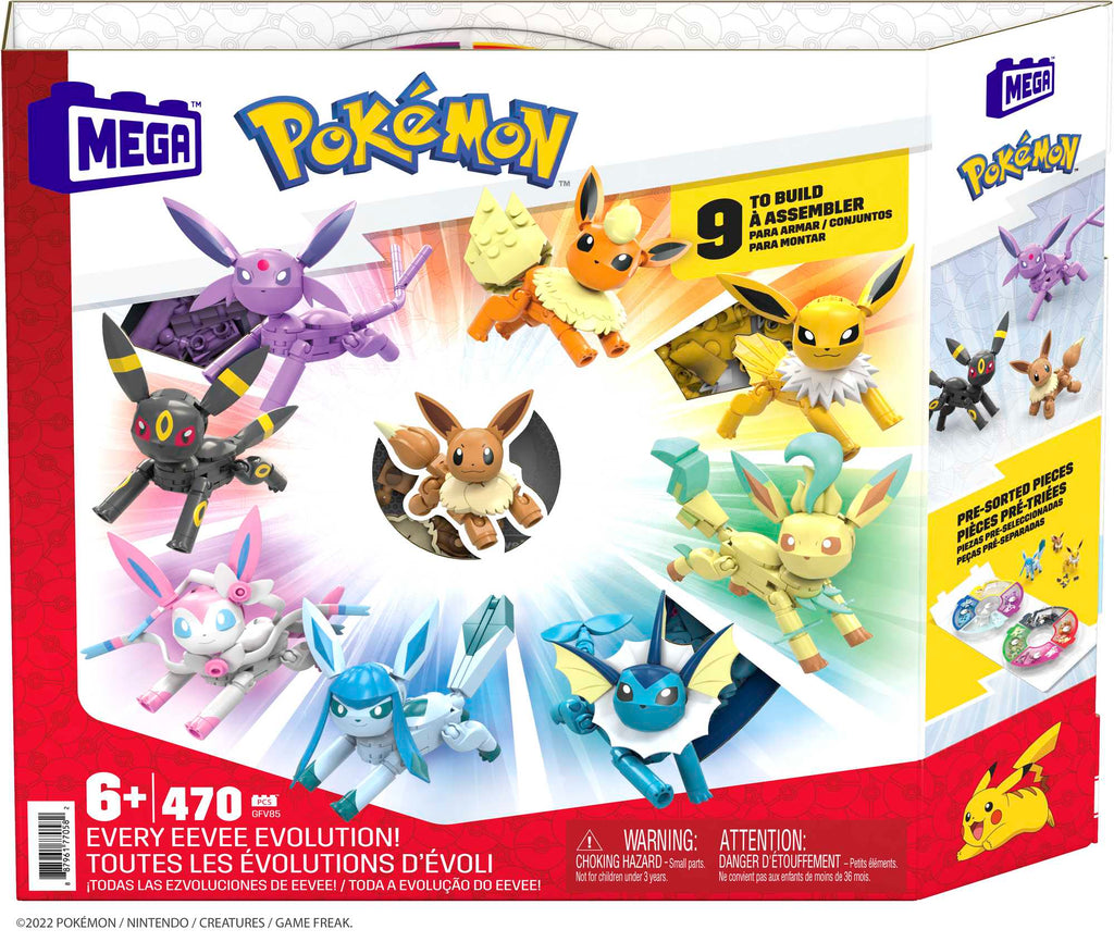 MEGA Pokémon™ - Eevee Dönüşümleri
