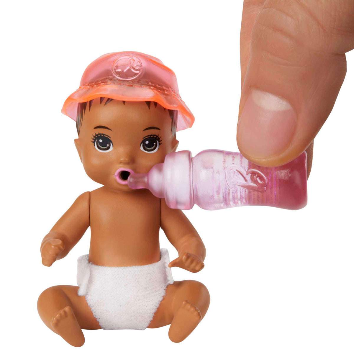 Barbie Bebek Bakıcısı Özellikli Minik Bebekler - Besleme ve Bez Değiştirme Oyun Seti GHV86