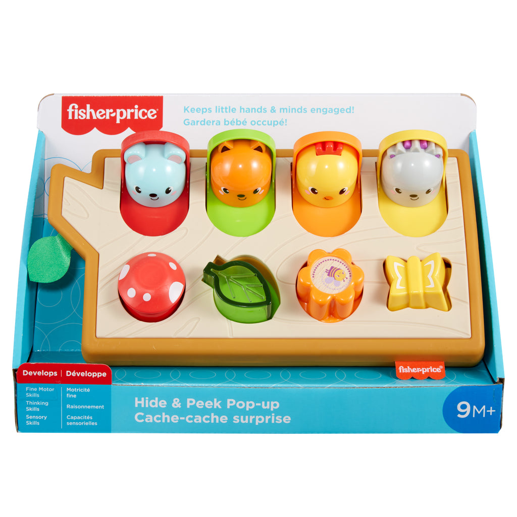 Fisher-Price Sürprizli Arkadaşlar, Kumaş Ayrıntılı, Ağaç Temalı Aktivite Oyuncağı, 9 Ay ve Üzeri Bebekler İçin GJW24