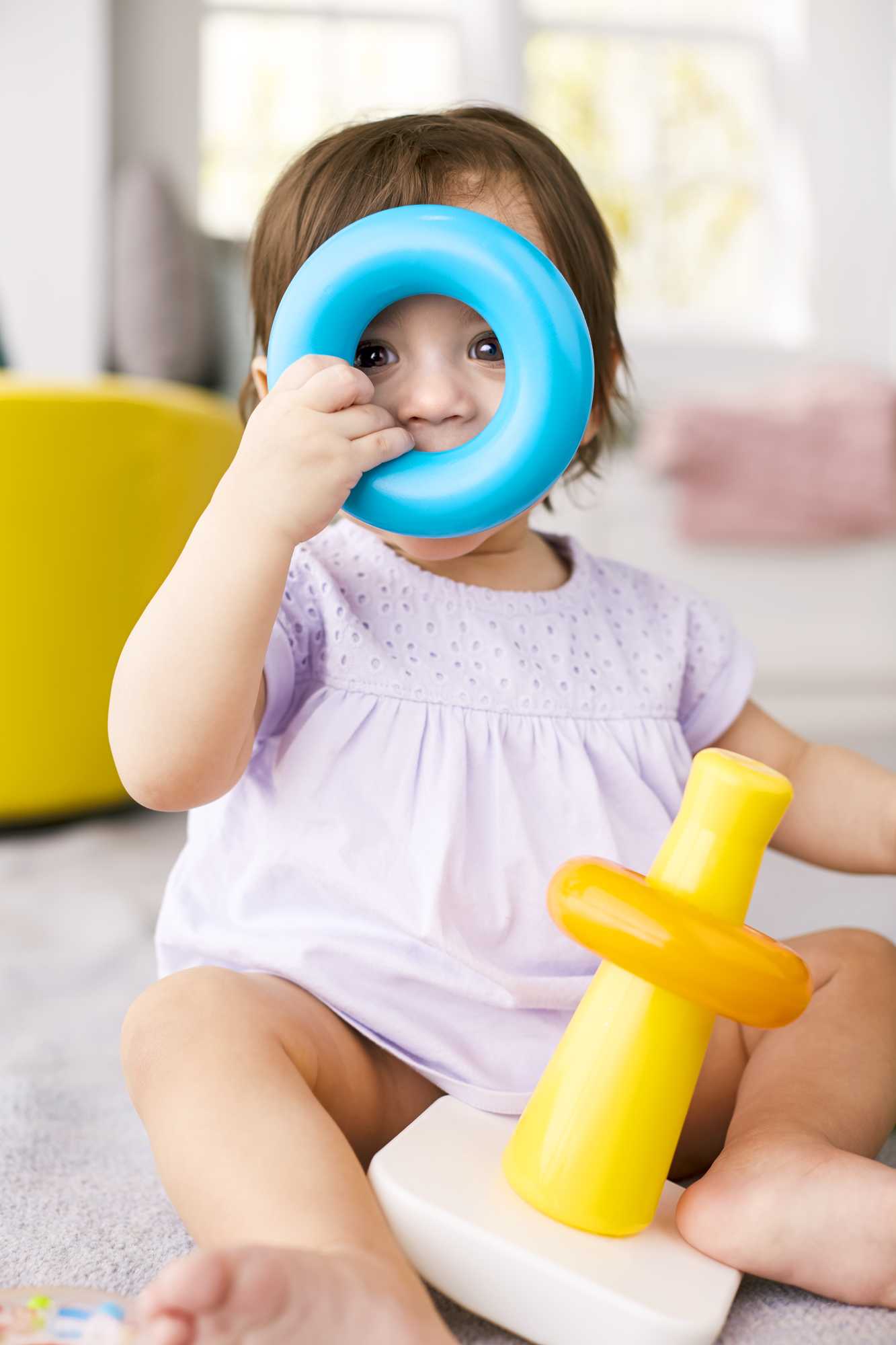 Fisher Price Renkli Halkalar, Üst Üste Dizilebilir, 5 Adet