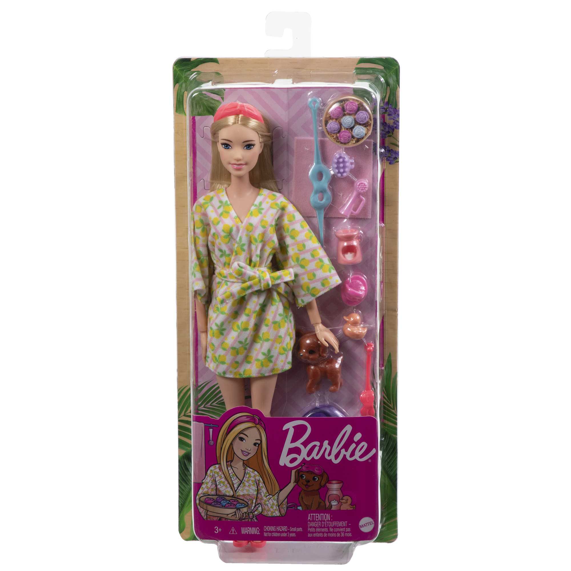 Barbie Wellness - Barbie'nin Spa Günü Bebekleri
