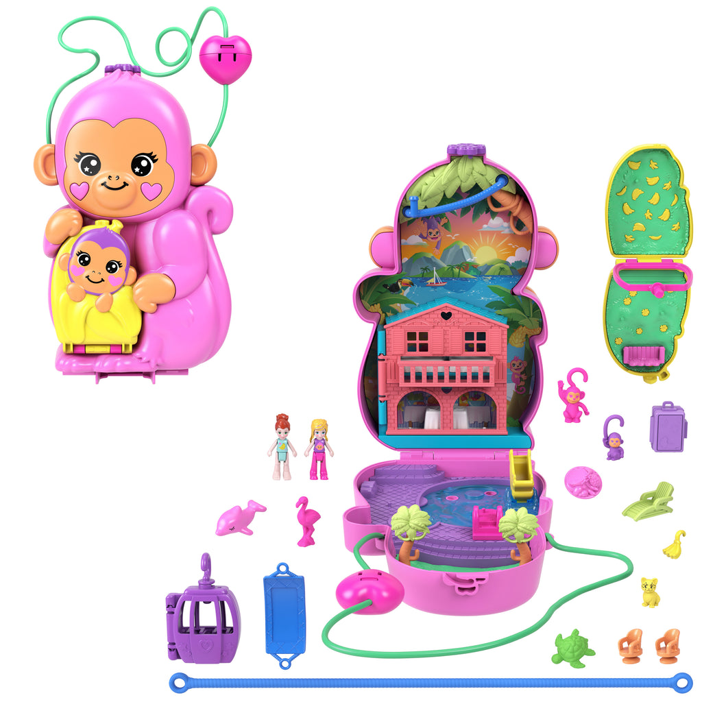 Polly Pocket Çanta Olabilen Micro Oyun Setleri GKJ63