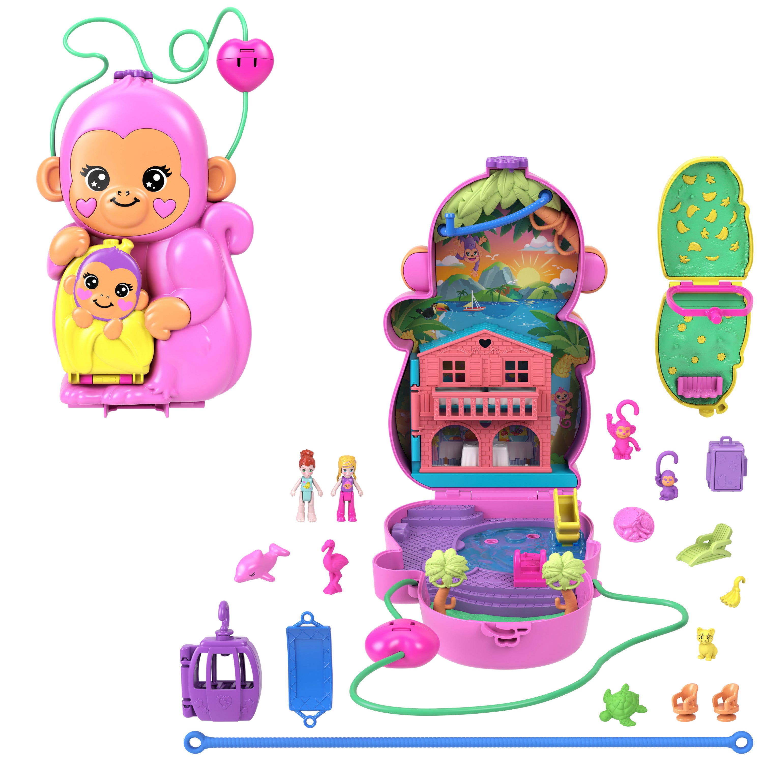 Polly Pocket Çanta Olabilen Micro Oyun Setleri GKJ63