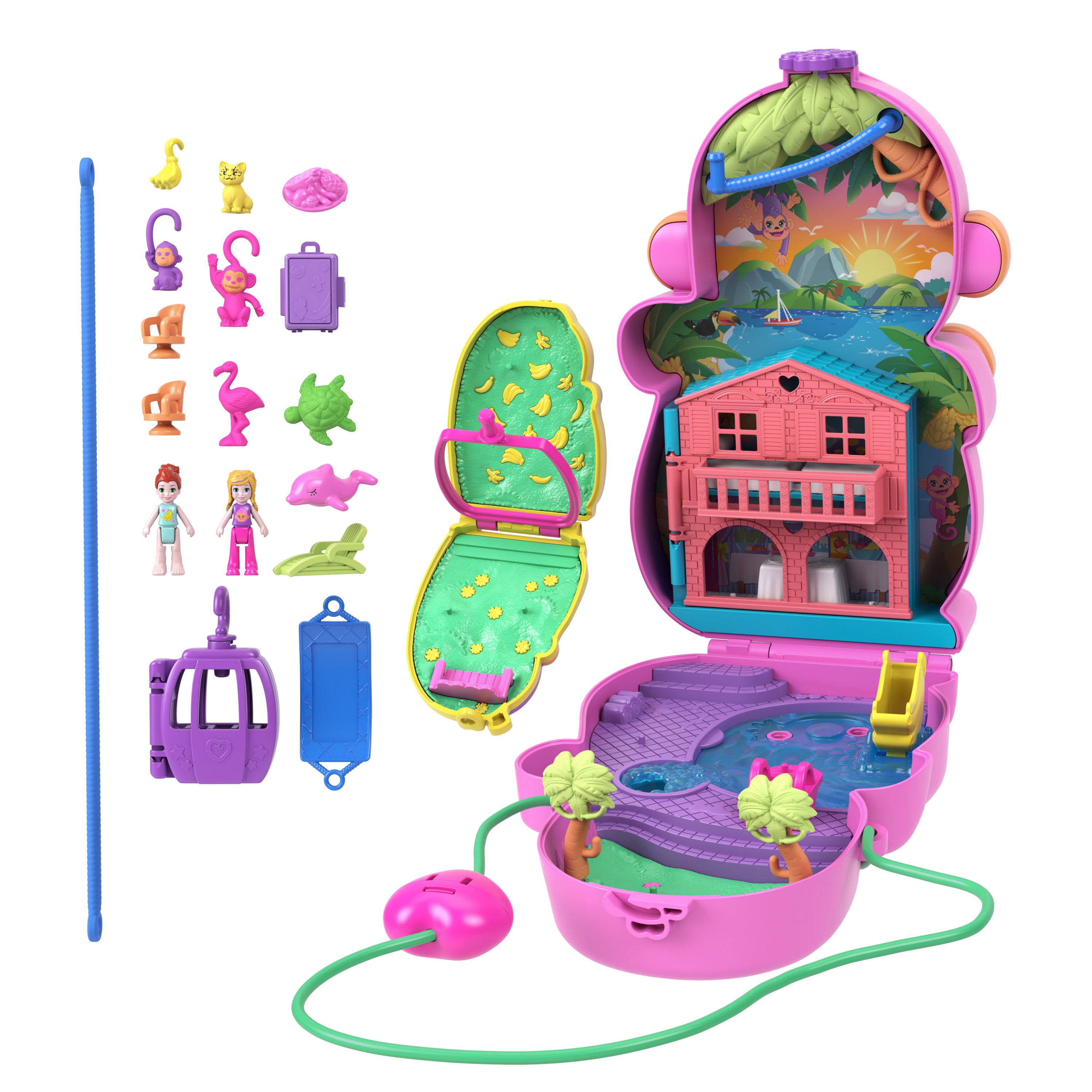 Polly Pocket Çanta Olabilen Micro Oyun Setleri GKJ63