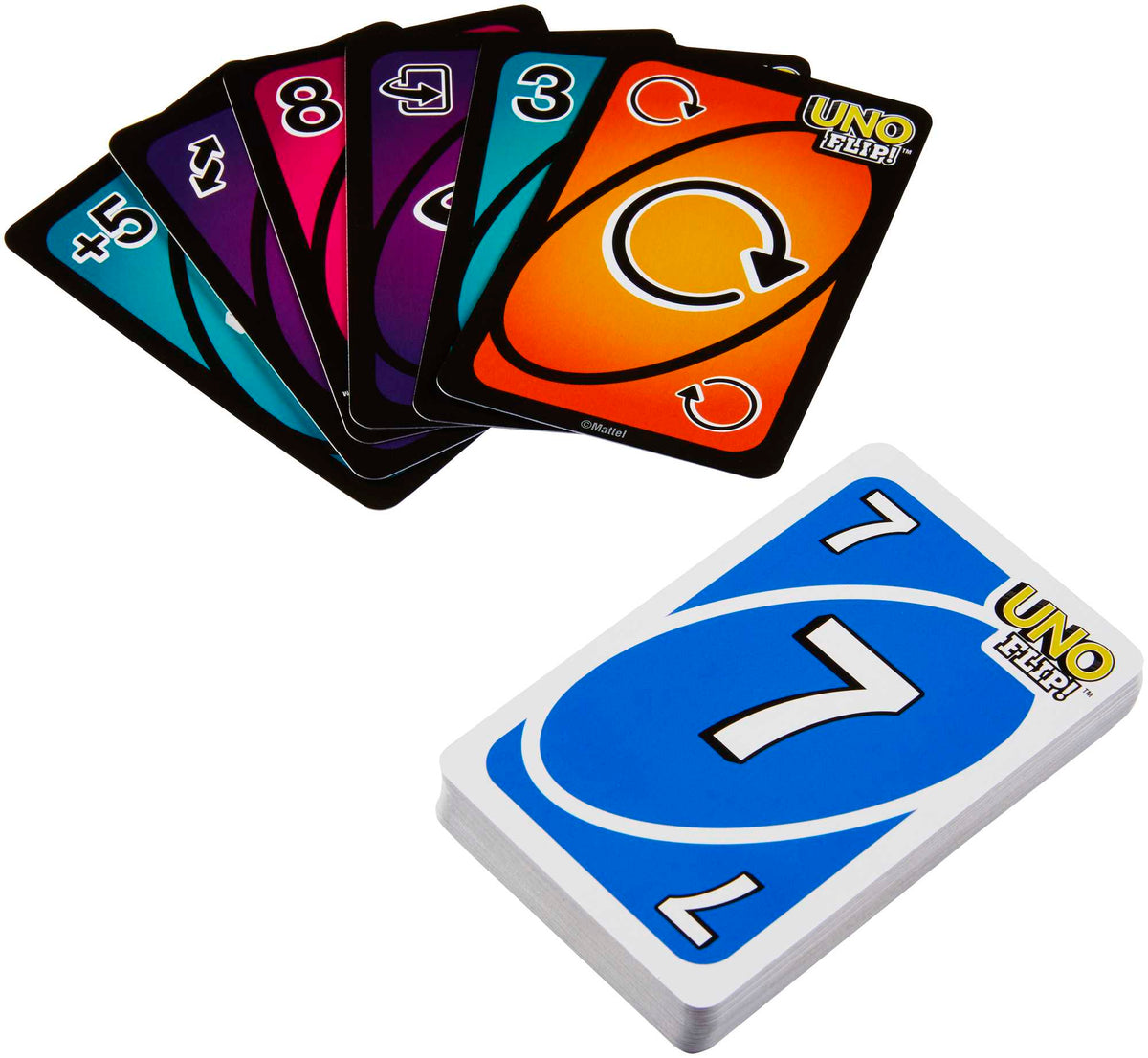 Mattel Uno Flip, Klasik UNO'nun Yeni Versiyonu, Mattel Games GLH50