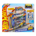 Hot Wheels Maceraya Başlangıç Garajı, 4 Katlı, 3-8 Yaş Arası Çocuklar İçin GNL70