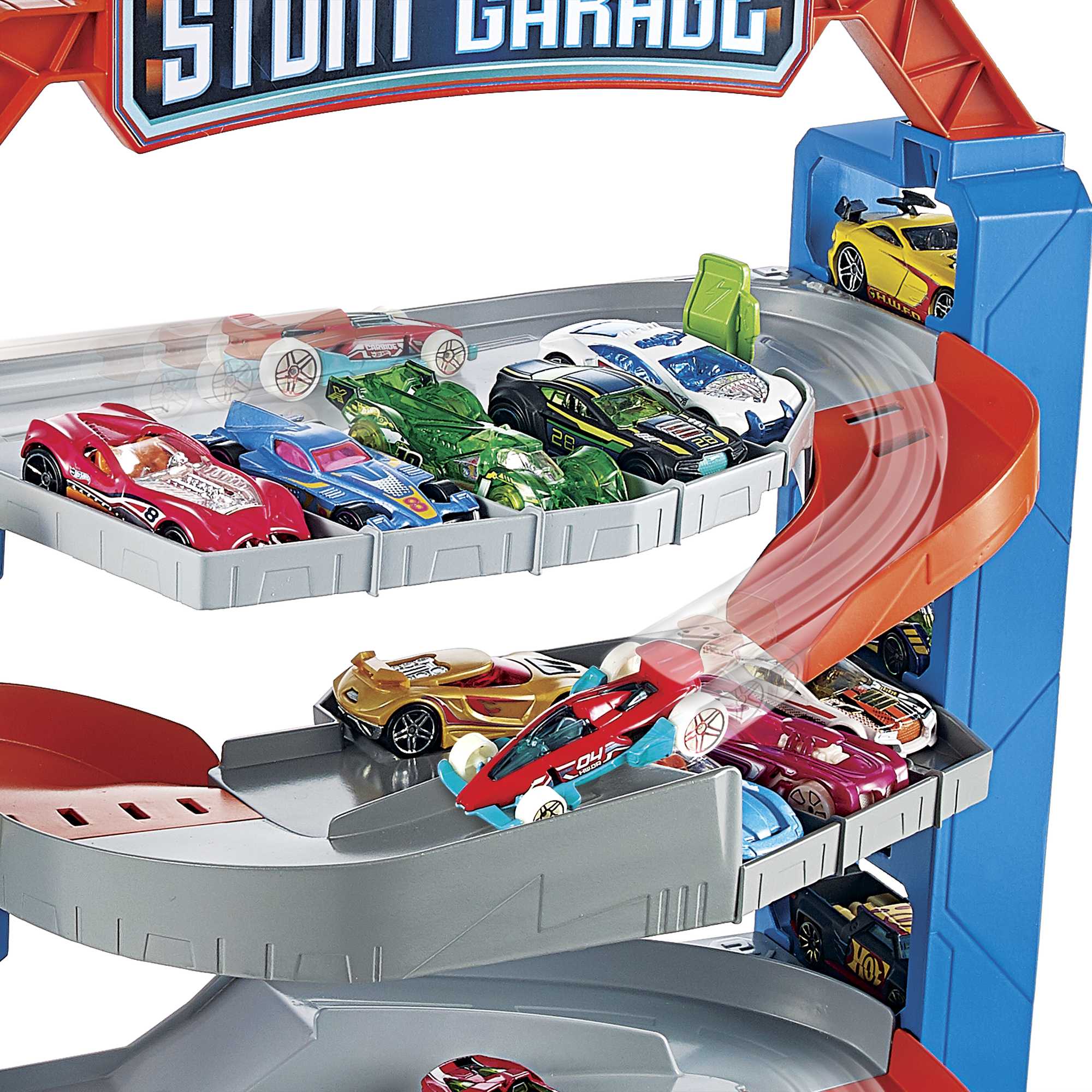 Hot Wheels Maceraya Başlangıç Garajı, 4 Katlı, 3-8 Yaş Arası Çocuklar İçin GNL70