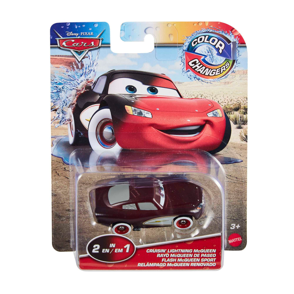 Disney ve Pixar Cars Renk Değiştiren Araba Serisi, Rengi Değişen Araçlar GNY94