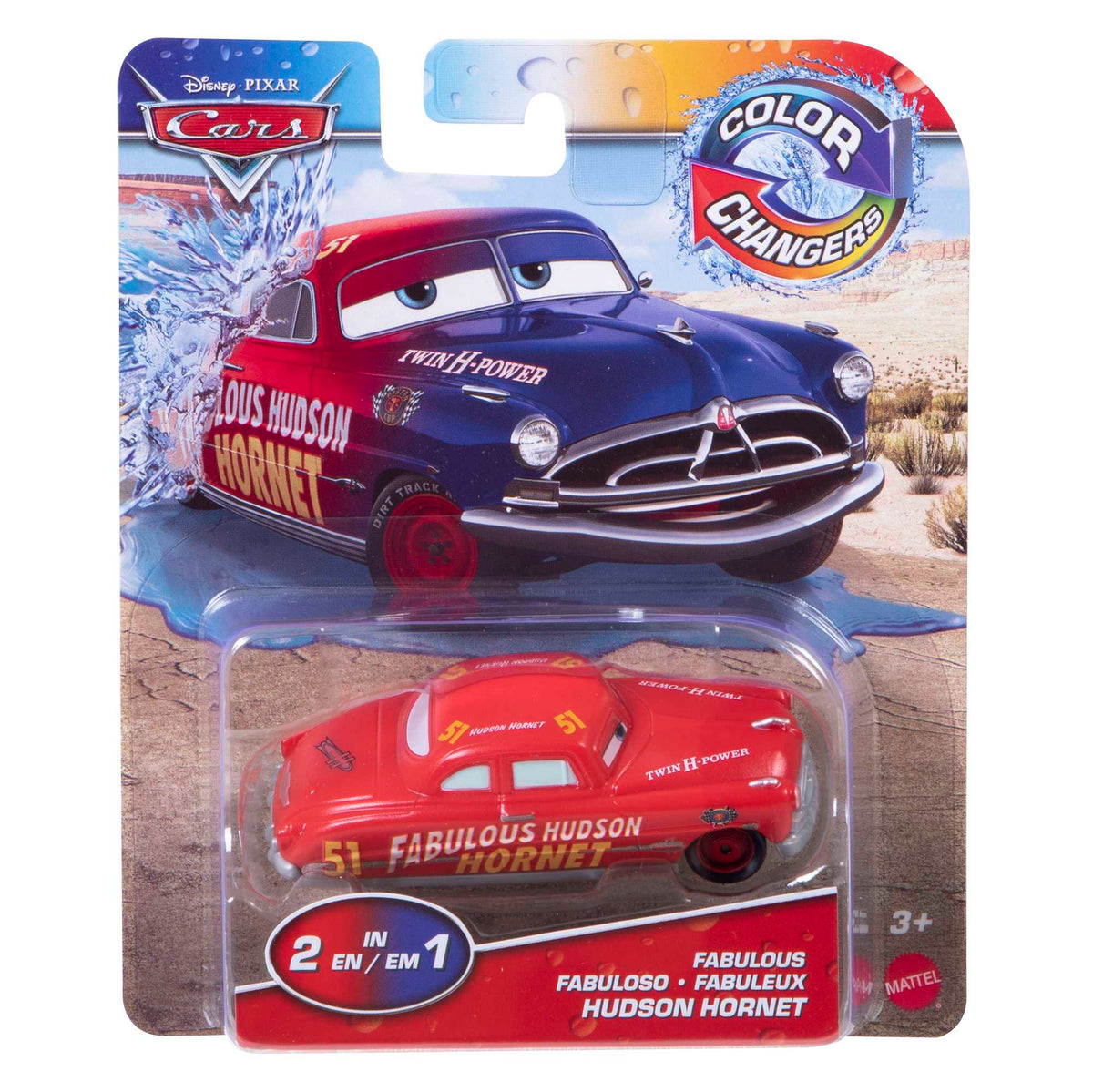 Disney ve Pixar Cars Renk Değiştiren Araba Serisi, Rengi Değişen Araçlar GNY94