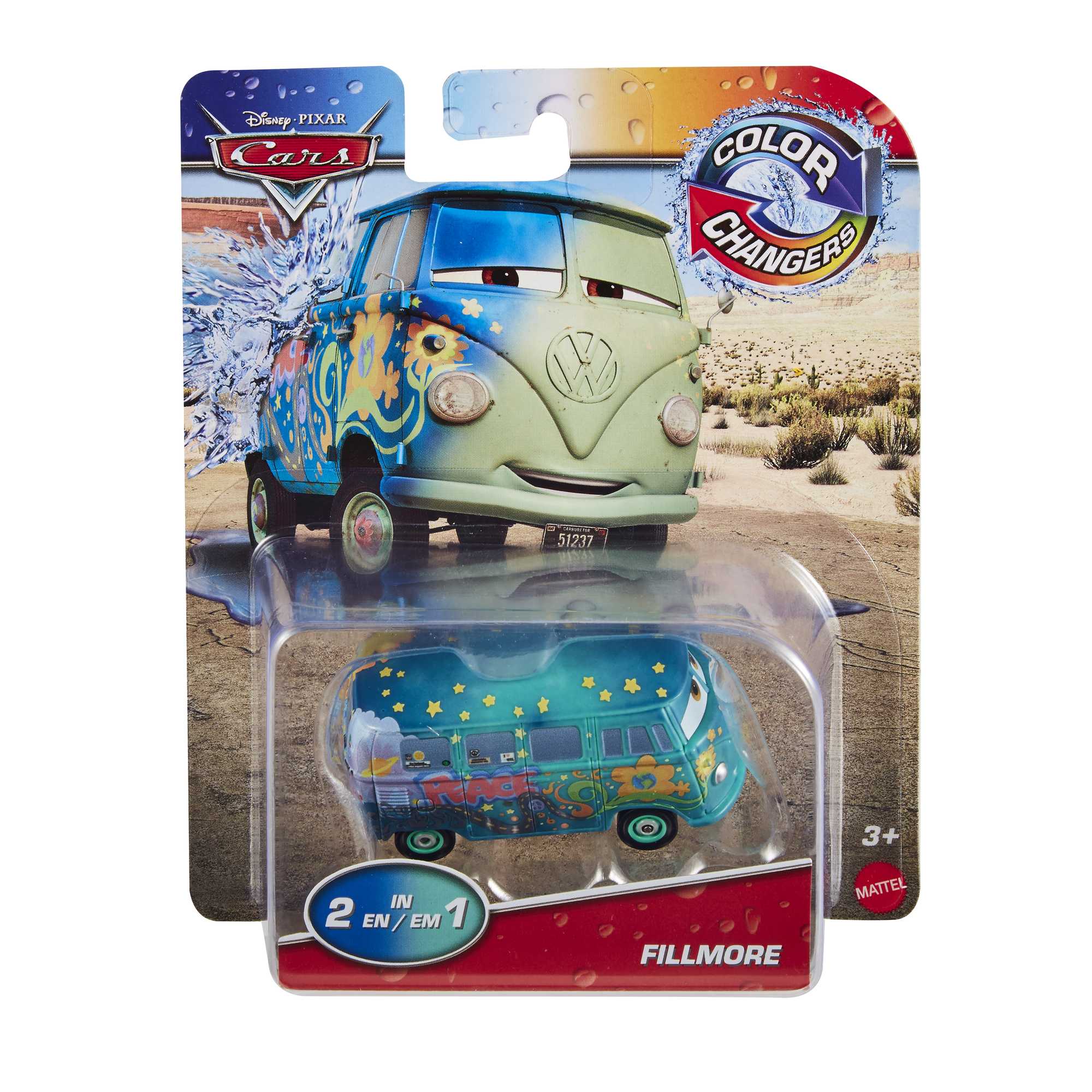 Disney ve Pixar Cars Renk Değiştiren Araba Serisi, Rengi Değişen Araçlar GNY94