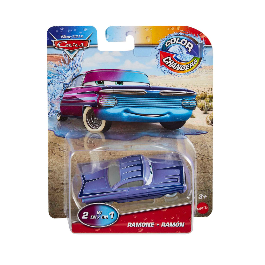 Disney ve Pixar Cars Renk Değiştiren Araba Serisi, Rengi Değişen Araçlar GNY94