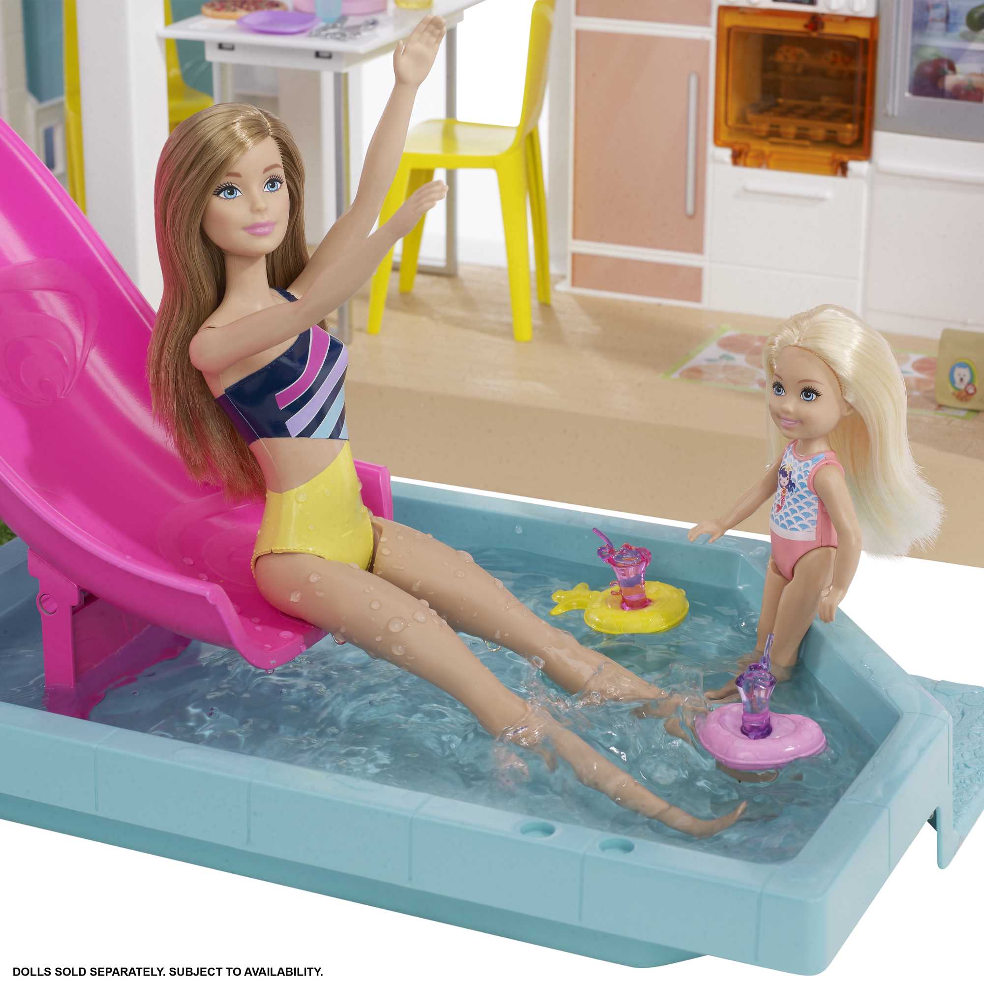 Barbie'nin Rüya Evi (115 cm), 75'ten Fazla Aksesuarı Bulunan, 3 Katlı, 3-7 Yaş Arası Kızlar İçin GRG93
