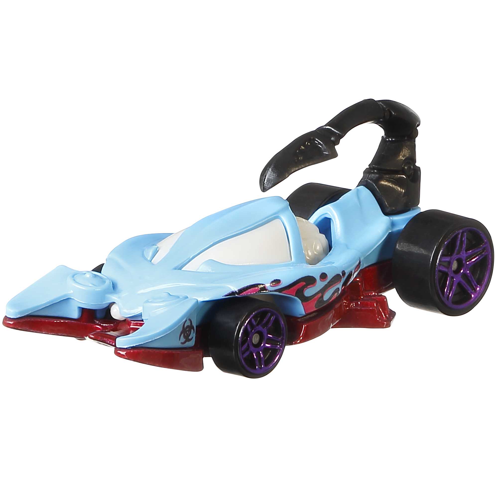 Hot Wheels® Monster Trucks 1:64 ölçekli araçlar, 2'li paket; 1 adet metal Monster Truck aracı ve 1 adet araba