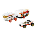 Hot Wheels Taşıyıcı Tırlar - Enerjik Ayrıntılarla Dolu Spor Arabalı Süper Tırlar - Red Planet Transport GRT99
