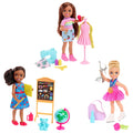 Barbie Chelsea Meslekleri Öğreniyor Bebek Serisi, Kariyer temalı kıyafet ve aksesuarları ile GTN86