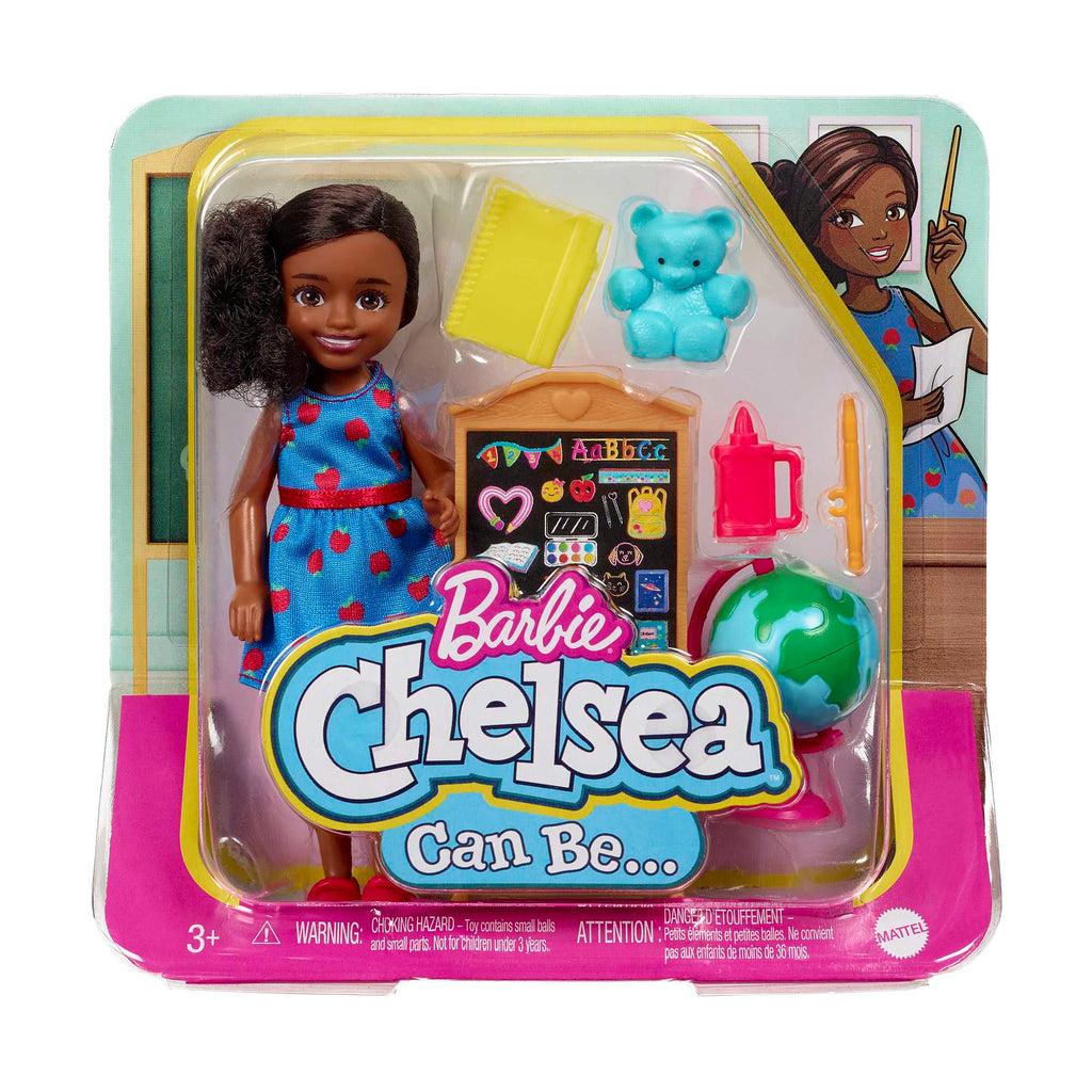 Barbie Chelsea Meslekleri Öğreniyor Bebek Serisi, Kariyer temalı kıyafet ve aksesuarları ile GTN86