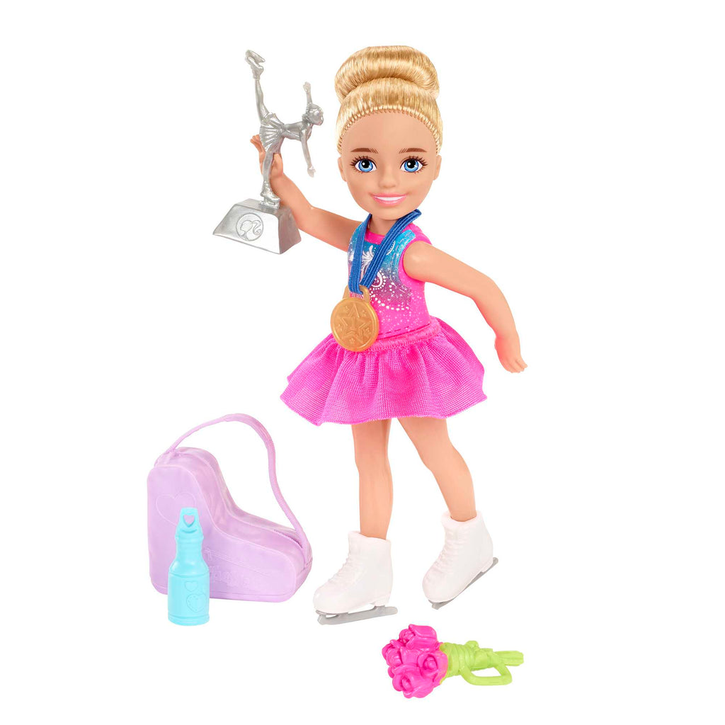 Barbie Chelsea Meslekleri Öğreniyor Bebek Serisi, Kariyer temalı kıyafet ve aksesuarları ile GTN86