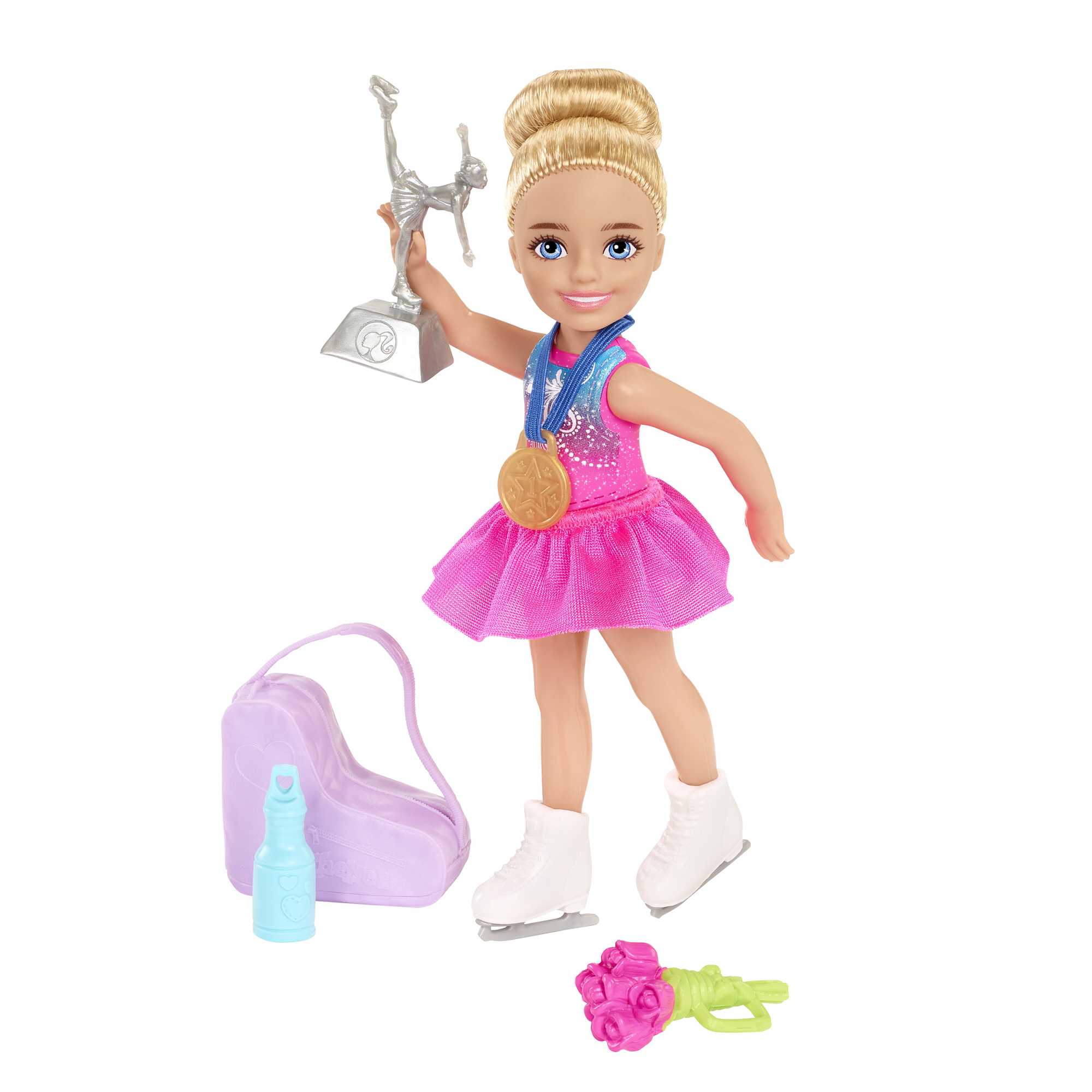 Barbie Chelsea Meslekleri Öğreniyor Bebek Serisi, Kariyer temalı kıyafet ve aksesuarları ile GTN86