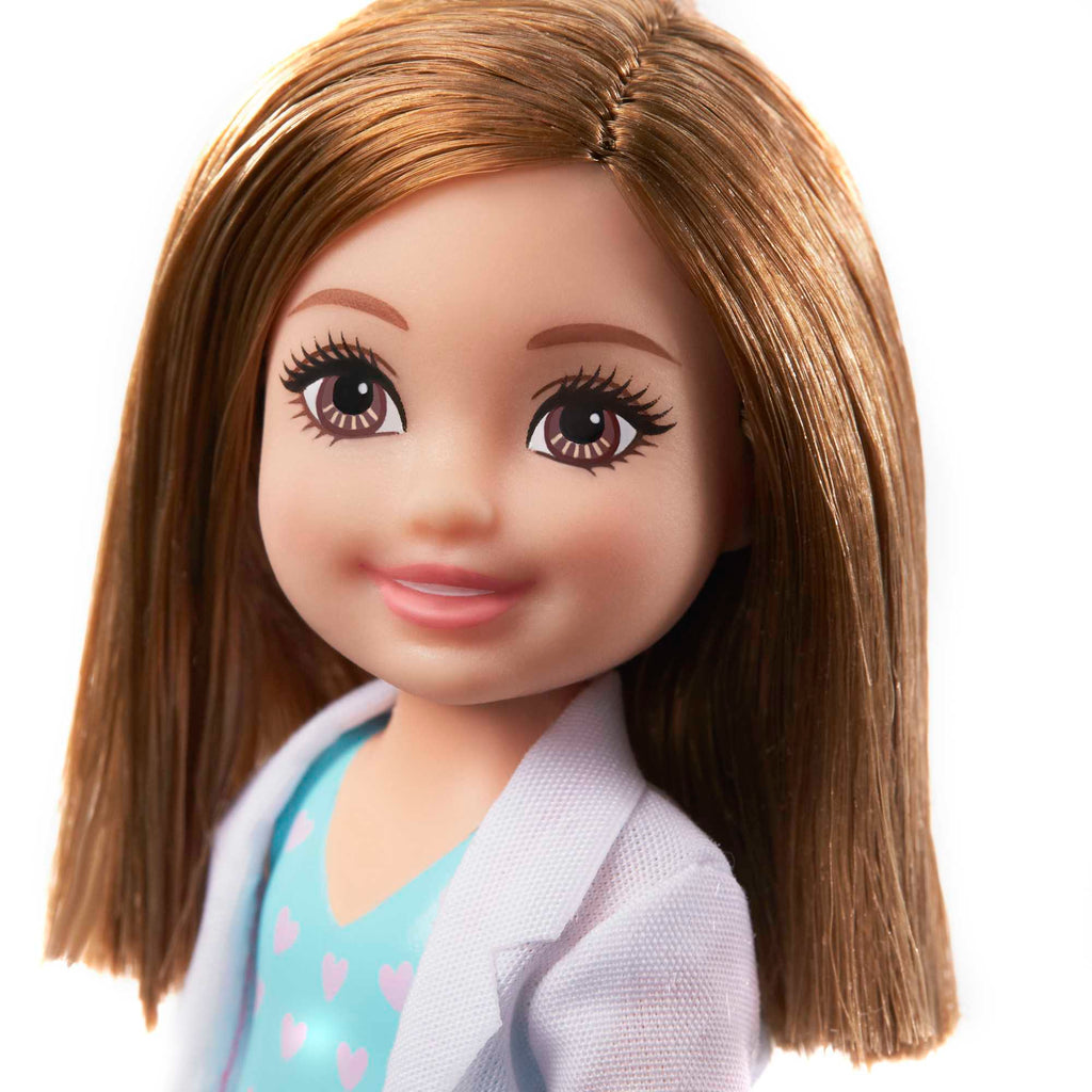 Barbie Chelsea Meslekleri Öğreniyor Bebek Serisi, Veteriner - Kariyer Temalı Kıyafeti ve Aksesuarları İle GTN88