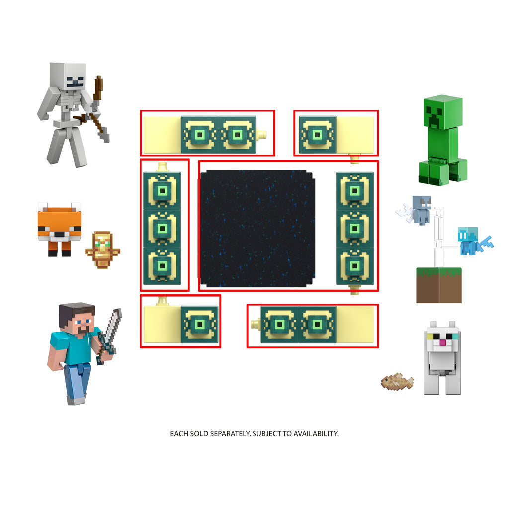Minecraft Blok Oluştur Serisi Aksesuarlı Figürler GTP08