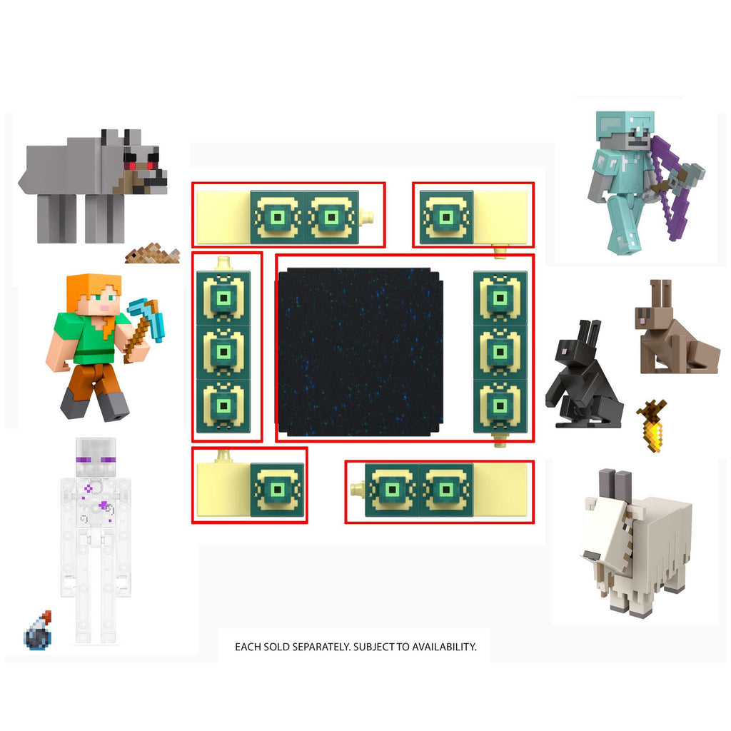 Minecraft Blok Oluştur Serisi Aksesuarlı Figürler GTP08