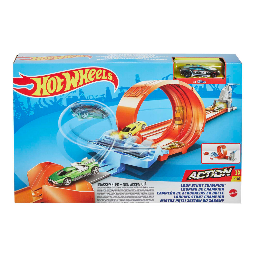 Hot Wheels® Döngü Göstergesi Parkuru Oyun Seti