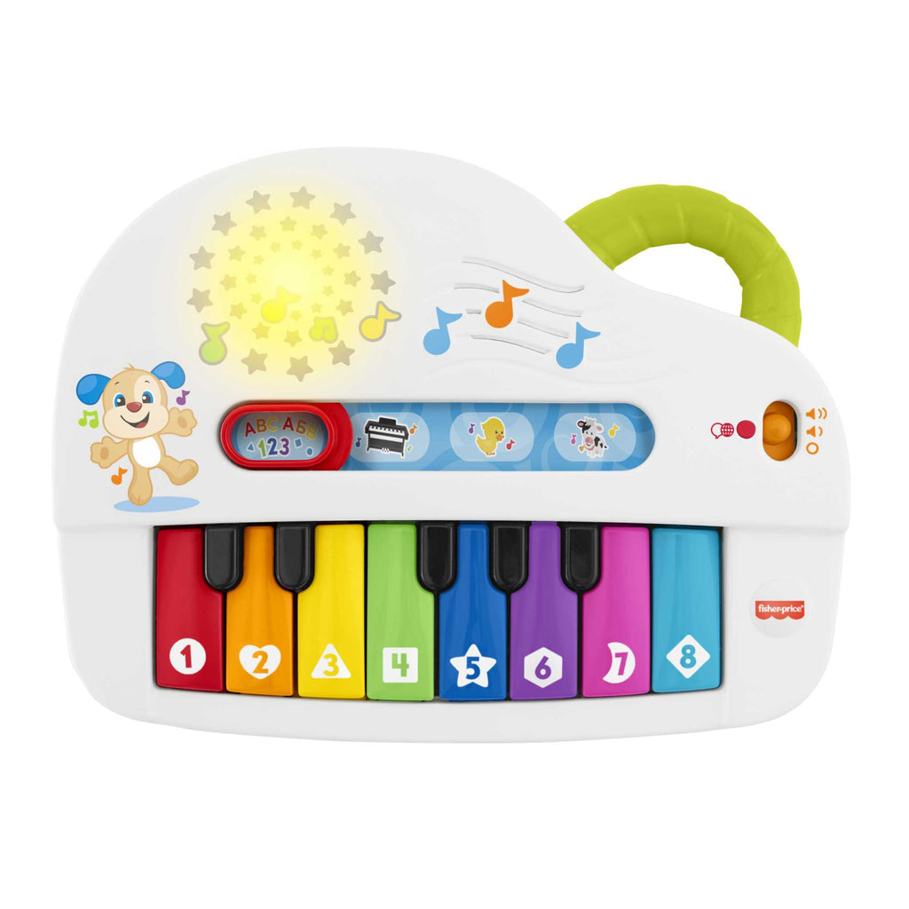 Eğlen ve Öğren Işıklı ve Eğlenceli Oyuncak Piyano, Türkçe, gerçek müzik notaları ve eğitici şarkılar