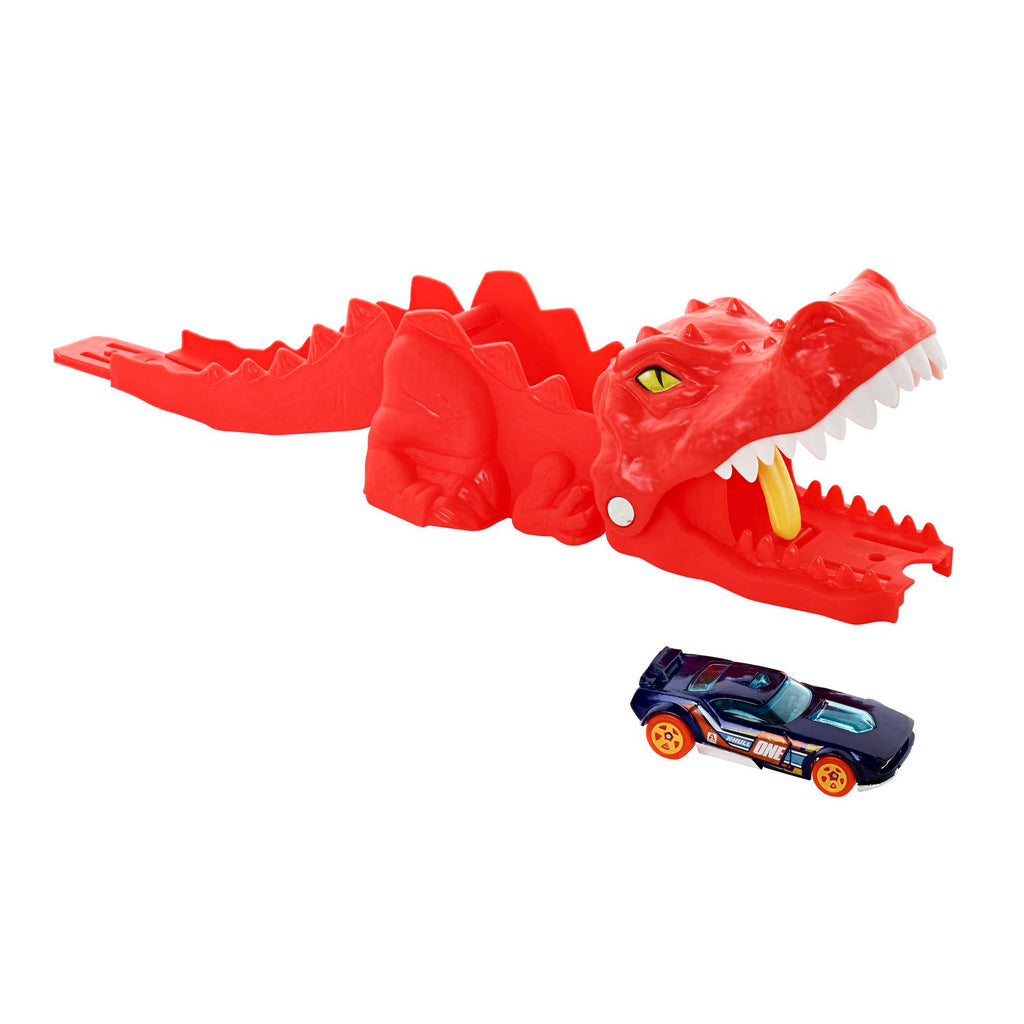 Hot Wheels Vahşi Fırlatıcı Hayvanlar Serisi, T-Rex Dinozor Fırlatıcı, GWT32