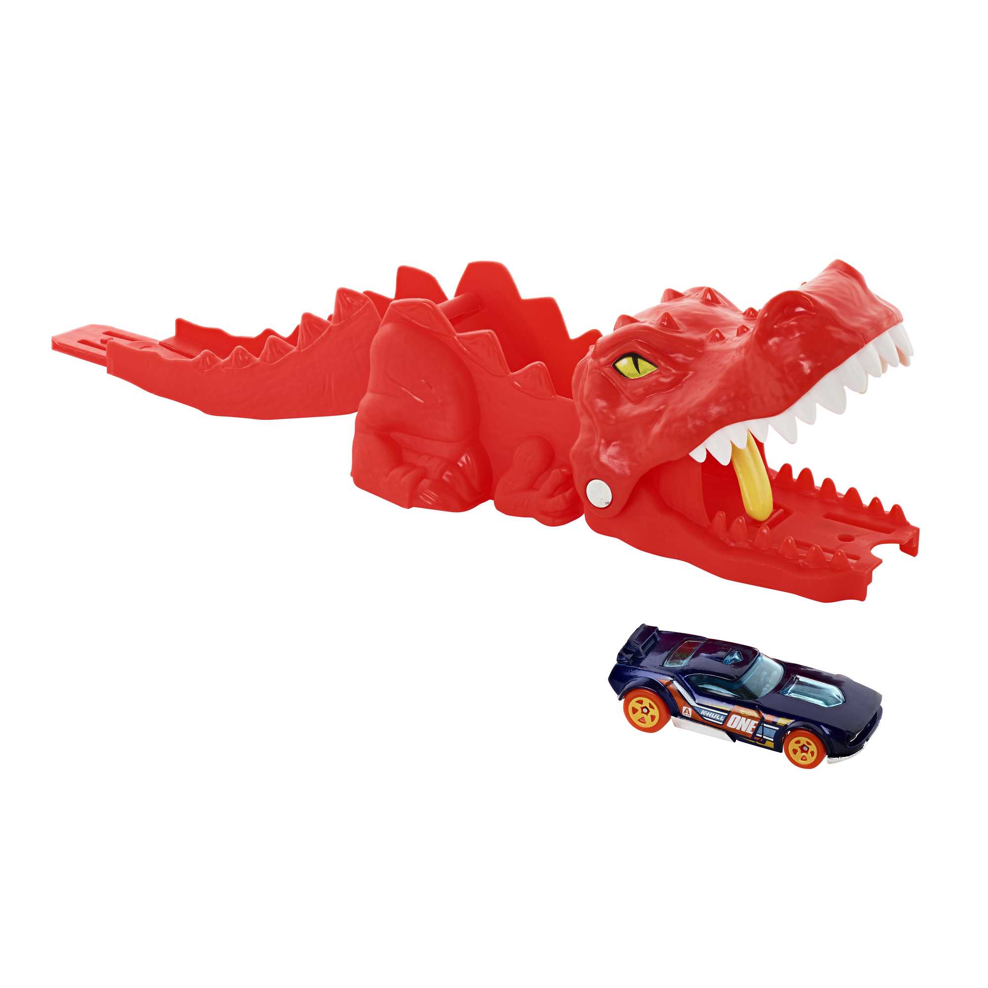 Hot Wheels Vahşi Fırlatıcı Hayvanlar Serisi, T-Rex Dinozor Fırlatıcı, GWT32