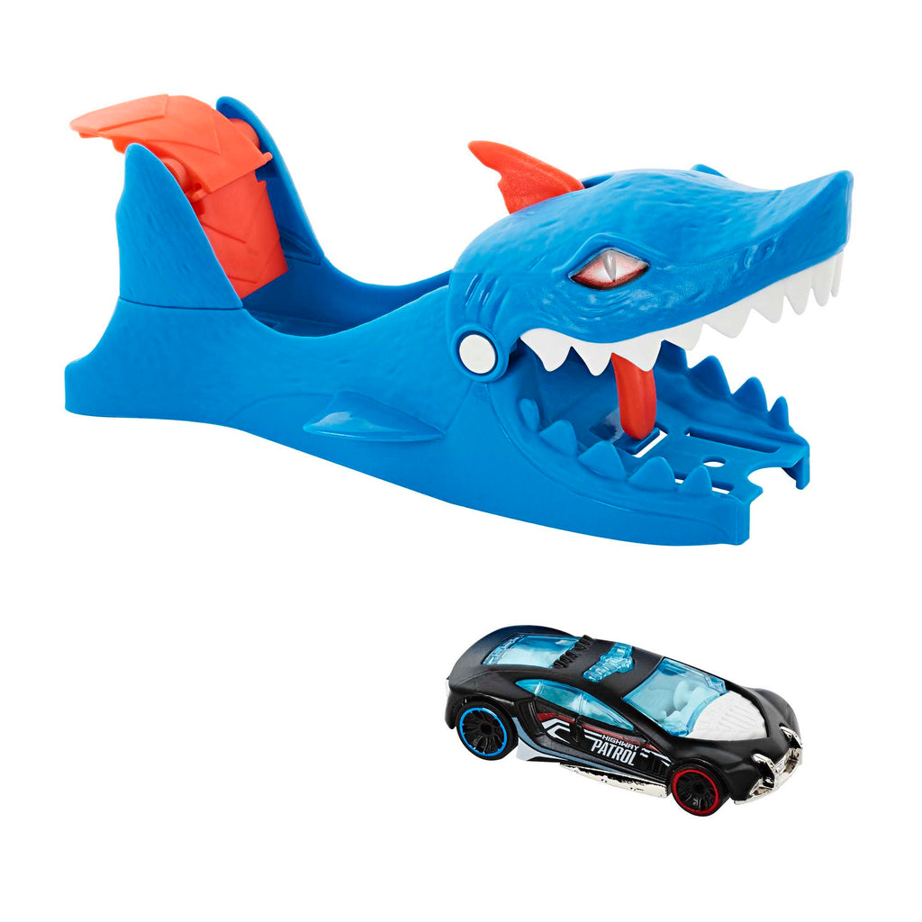 Hot Wheels Vahşi Fırlatıcı Hayvanlar Serisi, Köpek Balığı Fırlatıcı, GWT35